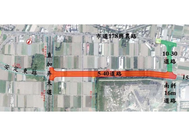南科園區將新闢這兩條路 疏解178號道路壅塞