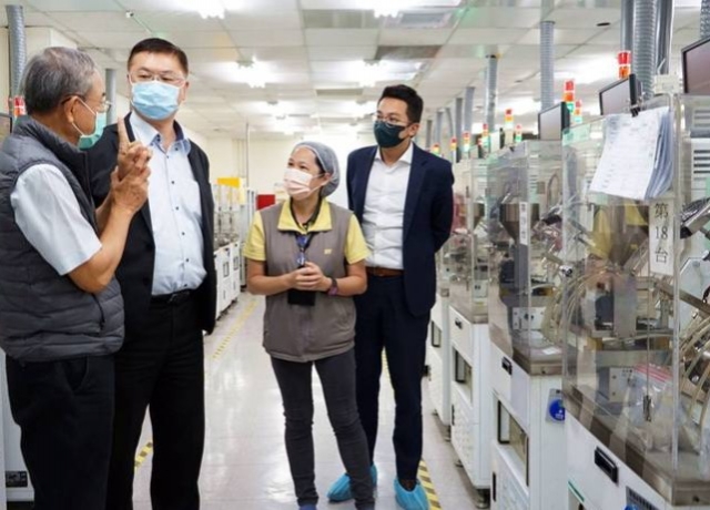 興勤電子高雄擴廠 副市長羅達生盼加速高雄5G智慧城發展