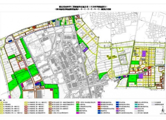 帶動南科周圍發展 7特定區逾130萬坪地展開都計變更