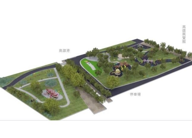 高雄展覽館旁海洋公園共有6大區 9月底完工