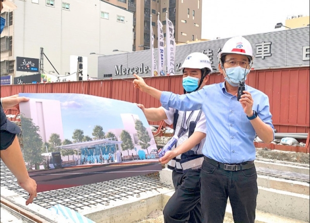 高雄輕軌進度超前 評估C24站10月通車