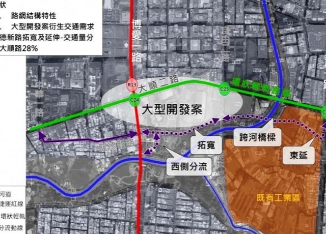 龍德新路將新建橋樑打通民族一路 輕軌效應99期周圍地價漲百萬