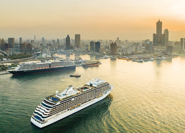 高雄旅運中心啟用 迎郵輪彎靠