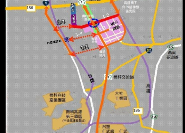 打通橋科交通動脈 高市府加速啟動「三橫三豎」路網計畫