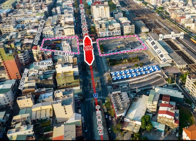 北高雄首件聯開案岡山RK1 將搭建跨站天橋連通雙基地成雙鐵共構