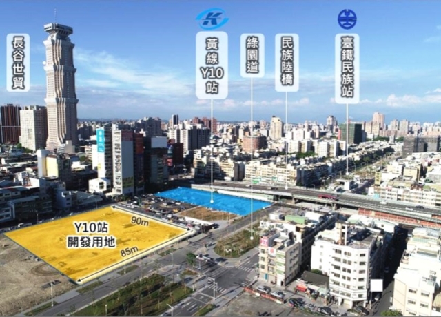 高雄捷運四線齊發 連結高雄新驛站商圈 Y10站聯開案招商逾80億