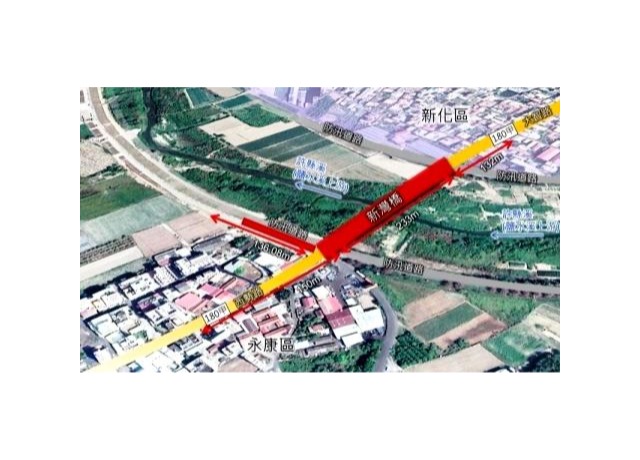 台南永康與新化交通任督二脈將改善 45年高齡新灣橋將改建