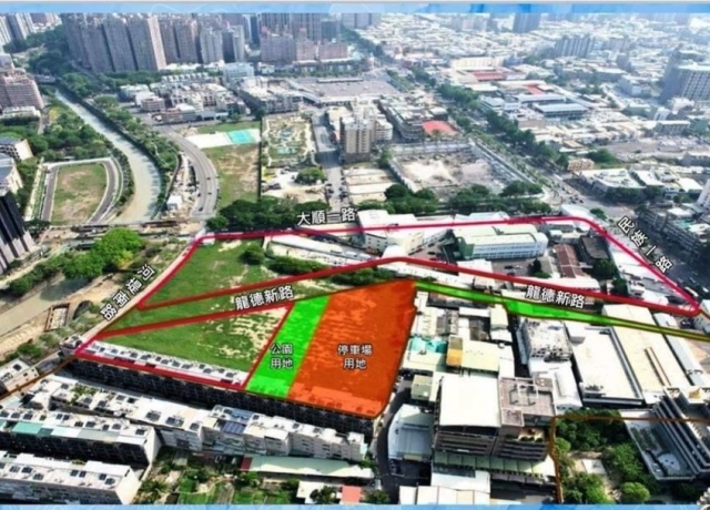 龍德新路東延明年2月完工結合107期重劃 將釋逾6700坪特商地