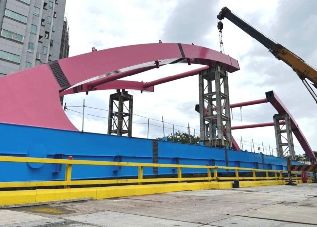 龍德新橋通過颱風防汛考驗 力拼與輕軌成圓同步年底通車