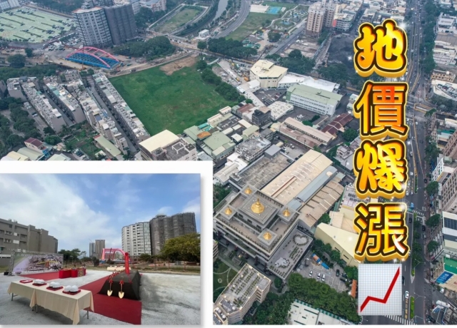 乙工變特商地　高市107期重劃土地市值逾120億元