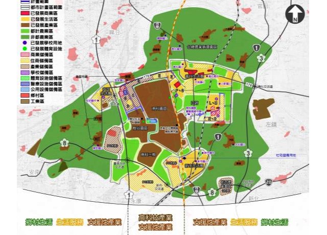 大南科發展加速 南科三期與南科七區430公頃土地區段徵收成重點