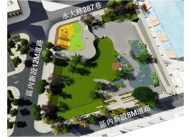 永康崑大路市地重劃動土 銜接平實營區成市心重要工商發展廊帶