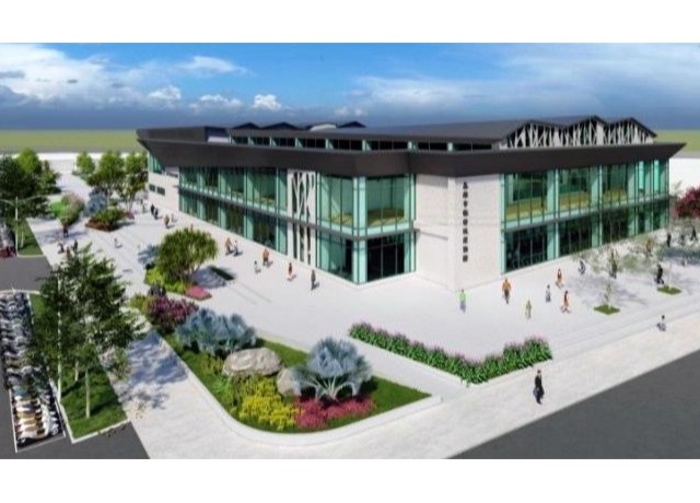 楠仔坑運動中心採逾30米長跨距設計 年底完工添運動休閒機能