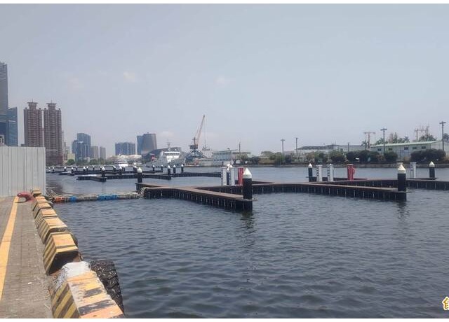 大港橋旁遊艇碼頭5月完工 高雄港遊艇泊位突破200席