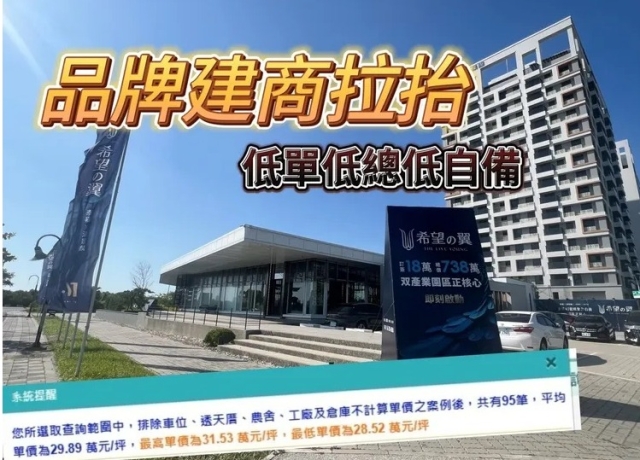 泰嘉攜手清景麟 「希望の翼」實登揭露1個月內賣近百戶