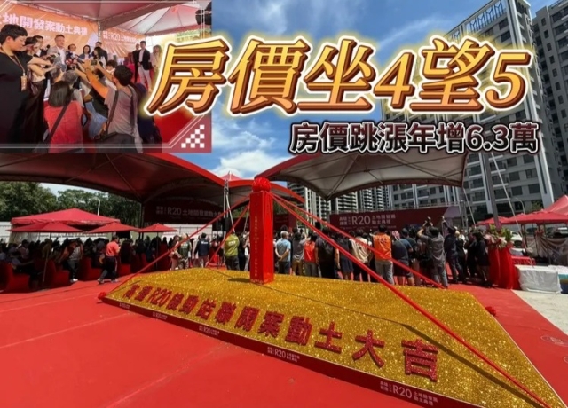 鑲揚福裕楠梓首棟國際建築動土　R20聯開案房價上看5字頭
