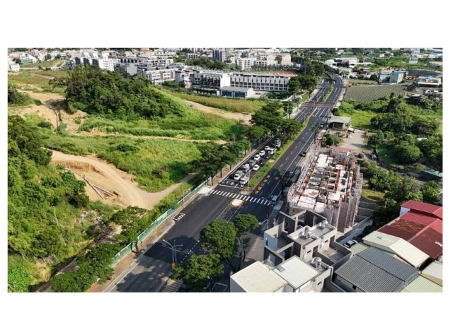 高市神農路緊鄰澄清湖 1.9公里路面全翻新