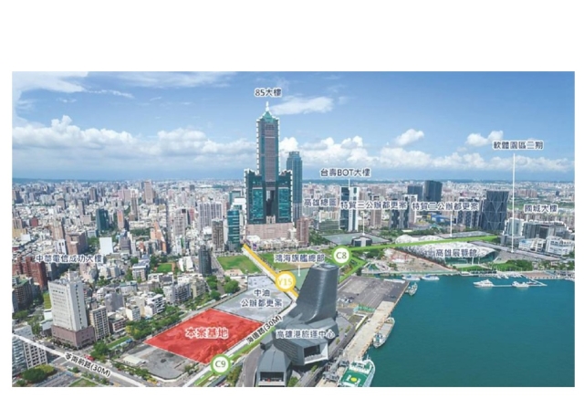 高雄亞灣雙子星大樓 預計引資87億元