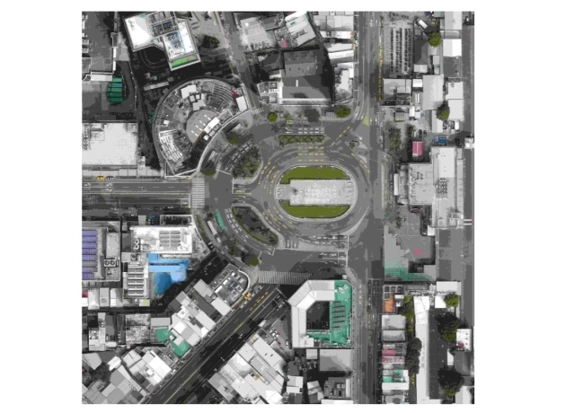 台南車站前廣場改造 圓環改U形