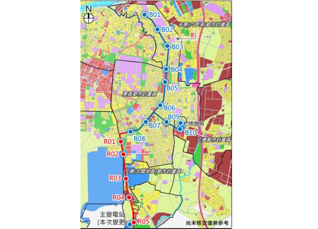 台南捷運藍線主變電站選址曝光 將啟動都計變更、拚今年底動工