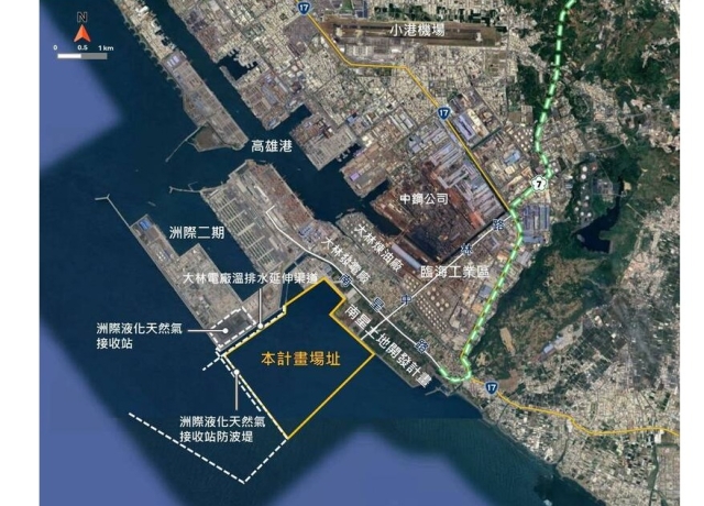 高雄港預計填海造陸1億立方公尺 送二階環評審查