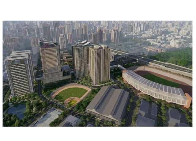 高捷橘線O9聯開案上路 苓雅運動園區將成「複合型」城市地標