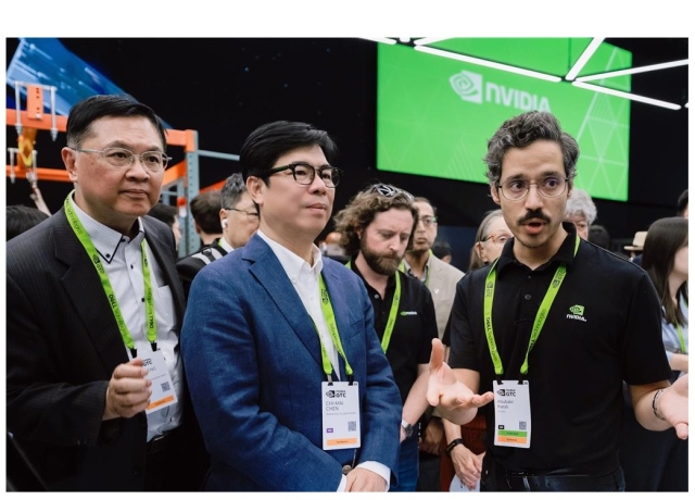 陳其邁GTC巡禮科技巨頭 串聯NVIDIA等高雄供應鏈夥伴