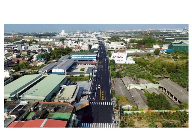 中央補助2320萬 南科橋頭園區這條聯絡道全面翻新