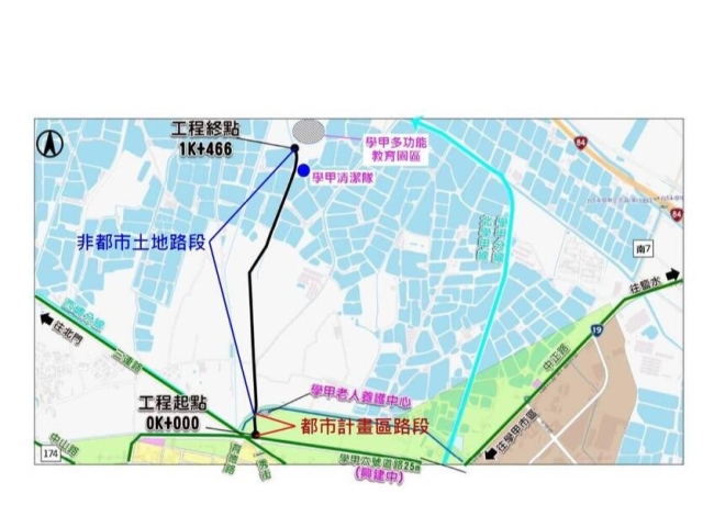 獲內政部都委會審議通過 學甲動保園區聯外道路可望拓寬