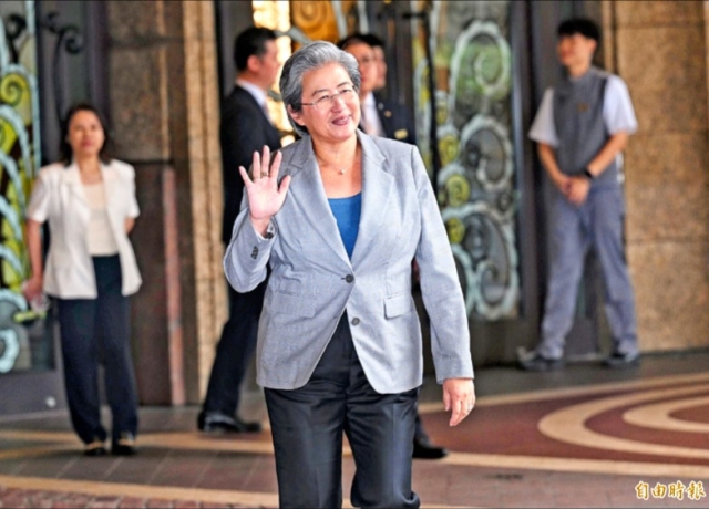AMD蘇姿丰：對台3千億投資再加碼