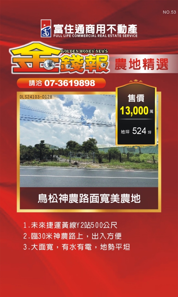 NO53 金錢報DM 農地08