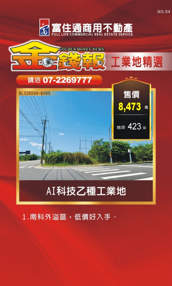 NO54 金錢報DM 分類 工06