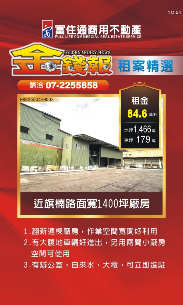 NO54 金錢報DM 分類 租06