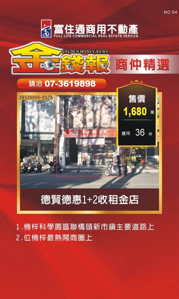 NO54 金錢報DM 分類 商18