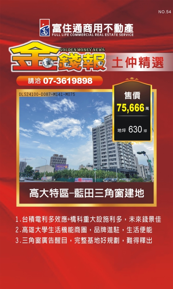 NO54 金錢報DM 分類 土38