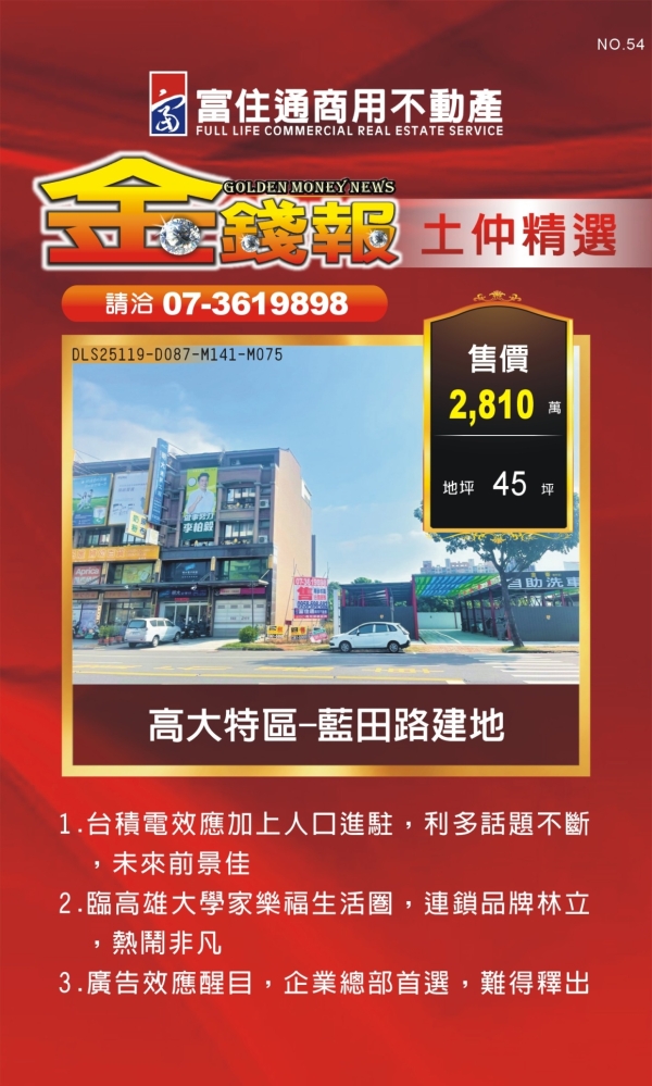 NO54 金錢報DM 分類 土39