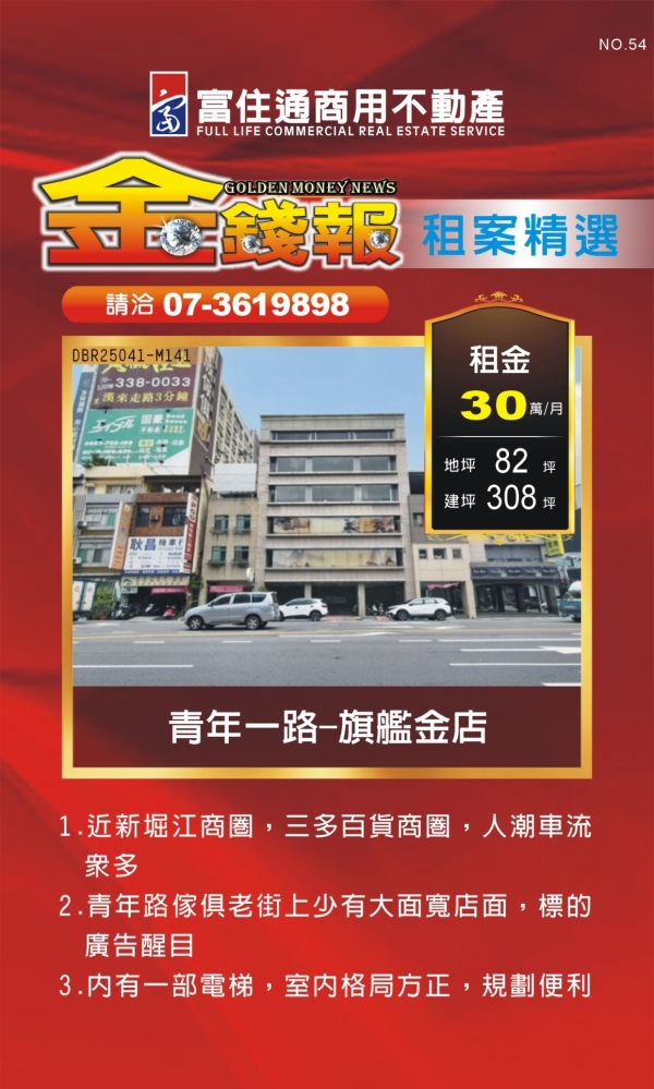 NO54 金錢報DM 分類 租01