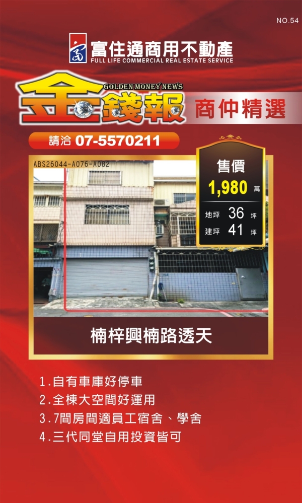 NO54 金錢報DM 分類 商01