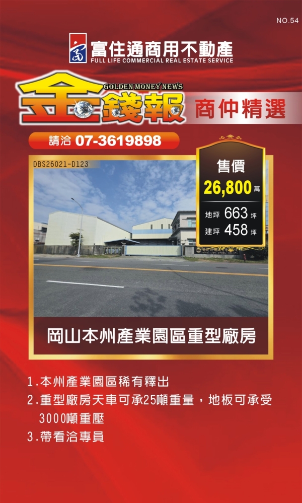 NO54 金錢報DM 分類 商21