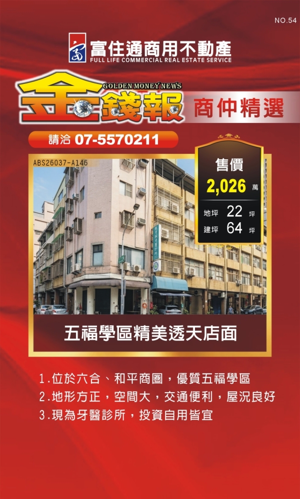 NO54 金錢報DM 分類 商06