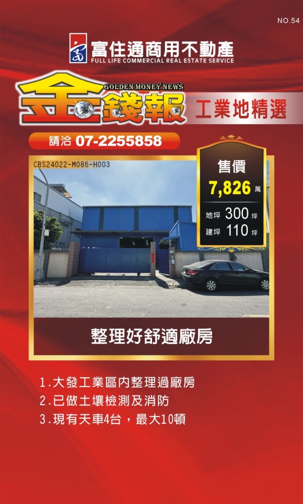 NO54 金錢報DM 分類 工13