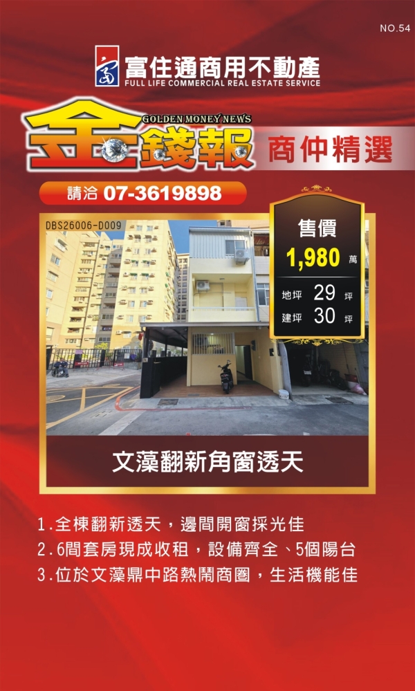 NO54 金錢報DM 分類 商19