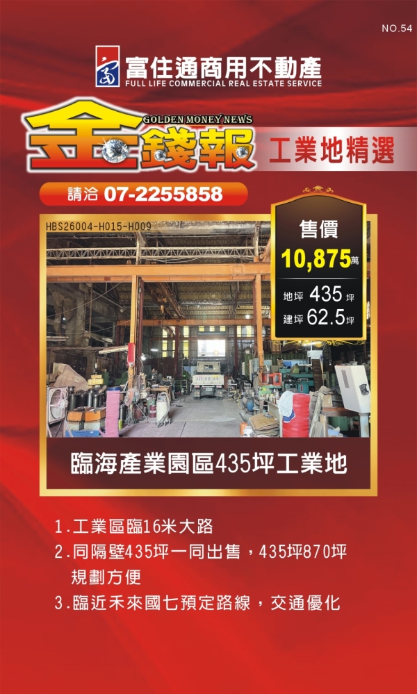 NO54 金錢報DM 分類 工12