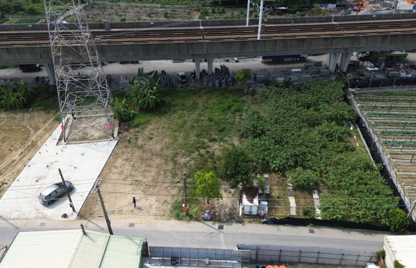 大社有水電臨路方正農地