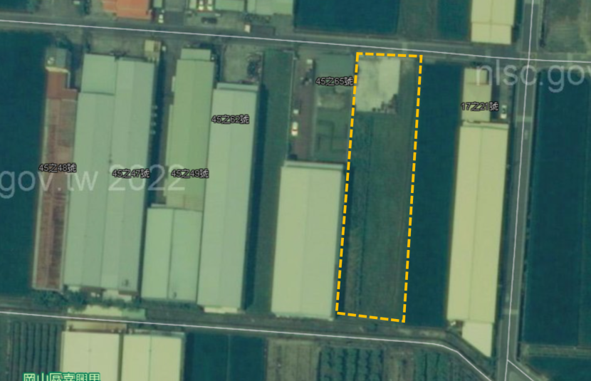 岡山嘉華產業園區投資型600坪農地