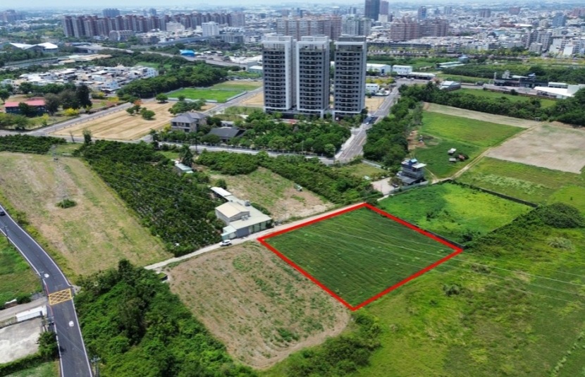 近岡山交流道農地