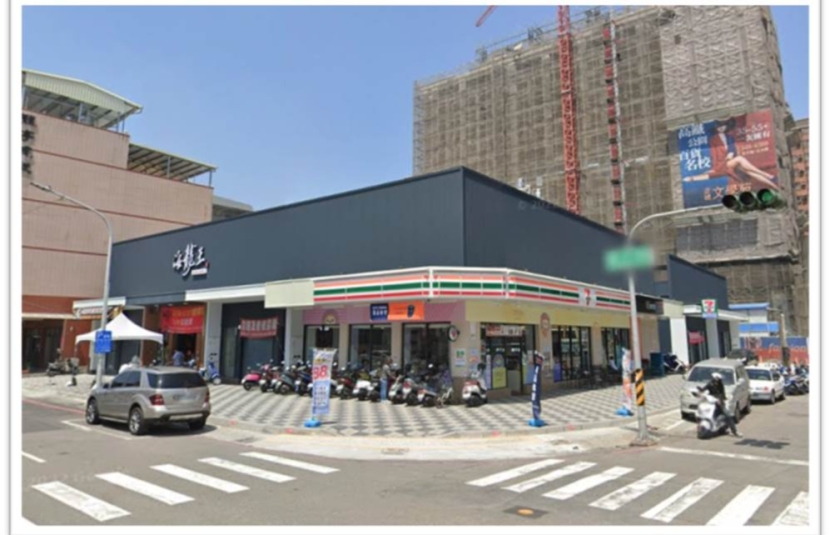 高鐵商圈燙金店面
