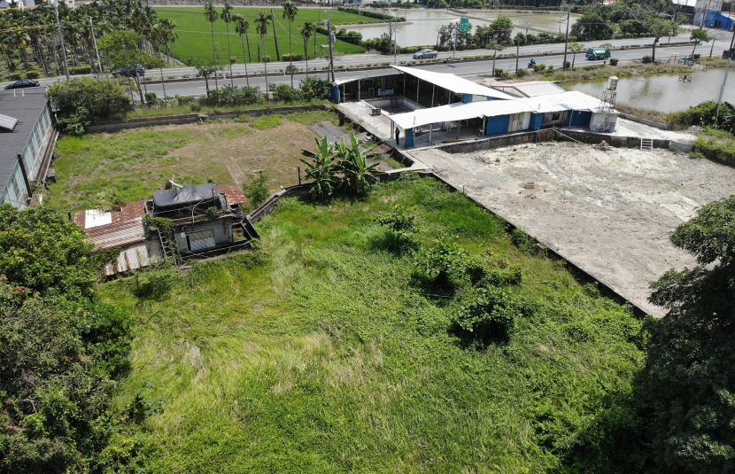 潮州台1線省道上農地